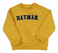 Žlutá mikina s Batmanem