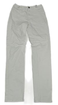 Bílé skinny fit rifle  H&M