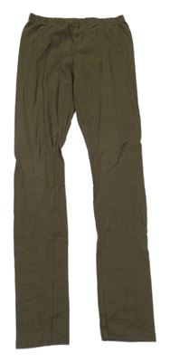 Khaki legíny 