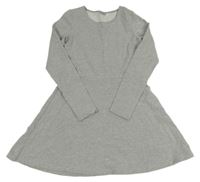 Šedé melírované teplákové šaty Pepperts!