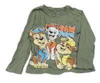 Khaki triko s PAW PATROL nickelodeon