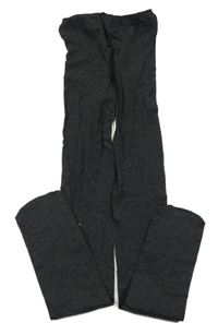 Černé melírované silonky