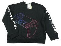Nové - černá mikina s ovladačem - PlayStation H&M