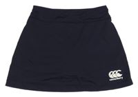 Tmavomodrá funkční tenisová sukně se všitými kraťasy Canterbury