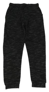 Černé melírované tepláky George