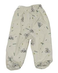 Bílé polodupky s koalami Hello Baby