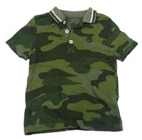 Khaki army polo tričko F&F