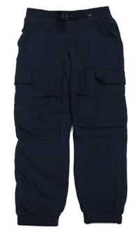 Tmavomodré cargo tepláky C&A