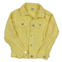 Žlutá riflová bunda Tu