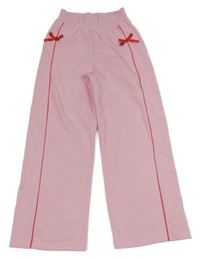 Růžové široké tepláky s mašlemi River Island