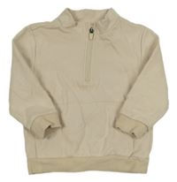 Béžová mikina F&F