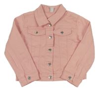 Růžová riflová bunda Topolino