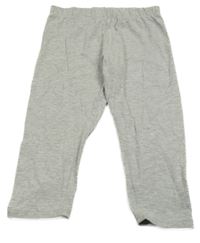 Šedé melírované capri legíny Alive