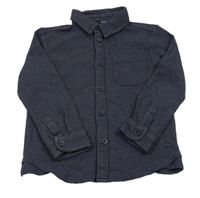 Tmavomodrá tepláková košile George