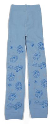 Světlemodré punčochové legíny s Frozen Disney