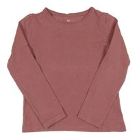 Starorůžové triko H&M