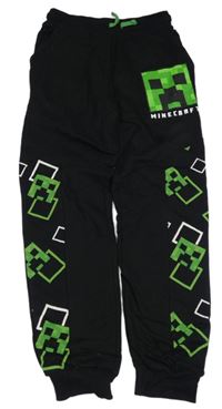 Černé tepláky s Minecraft