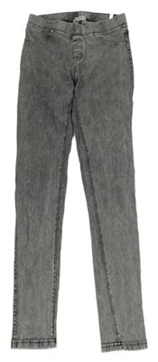 Šedé džegíny H&M