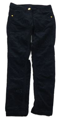 Tmavomodré skinny manšestráky POCOPIANO