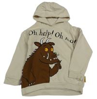 Smetanová mikina s Gruffalem a kapucí George