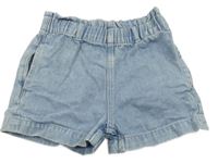 Světlemodré riflové kraťasy H&M