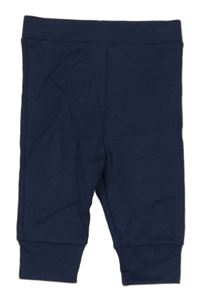 Tmavomodré lehké tepláky 