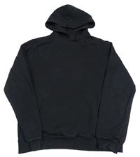 Černá mikina s kapucí H&M