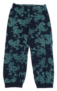 Tmavomodré pyžamové kalhoty s diny Dopodopo