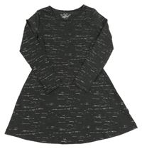 Šedo-stříbrné melírované šaty Pepperts