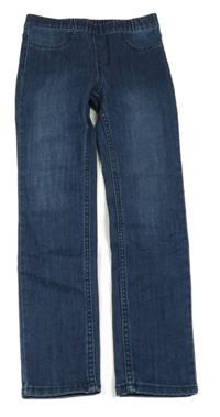 Tmavomodré džegíny H&M