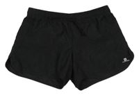 Černé sportovní kraťasy Domyos