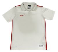 Bílo-červené polo tričko s logem Nike