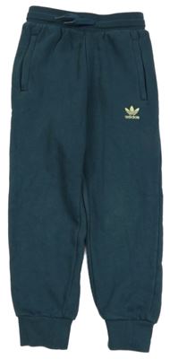 Petrolejové tepláky s logem Adidas