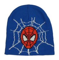 Modrá čepice se Spidermanem 