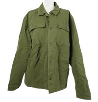 Pánská khaki plátěná zateplená bunda Only&Sons 