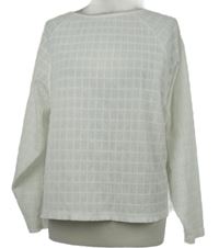 Dámské bílé kostkované triko S. Oliver 