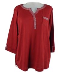 Dámské červené triko 