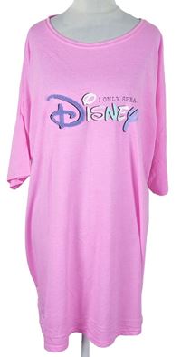 Dámská růžová noční košile s nápisem Disney + George 