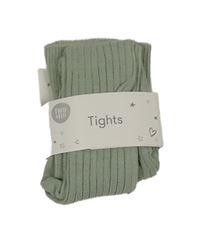 Nové - khaki žebrované punčocháče F&F