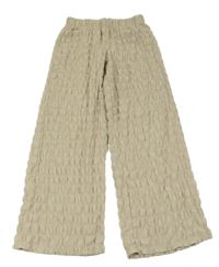 Béžové šusťákové cargo kalhoty Shein