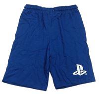 Námořnicky modré pyžamové kraťasy - PlayStation