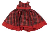 Červeno-černé kostkované šaty Ladybird