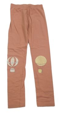 Růžové legíny s balóny Little kids