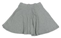 Šedá bavlněná sukně C&A
