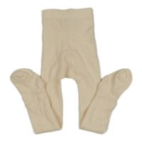 Pudrové vzorované punčocháče H&M