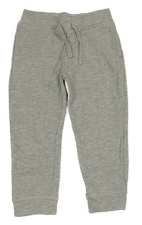 Šedé melírované tepláky Pep&Co