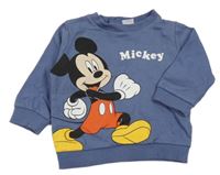 Modrá mikina s Mickeym Disney