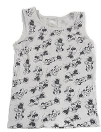 Bílý top s Minnie Disney 