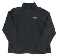 Tmavošedá fleecová funkční mikina s logem REGATTA