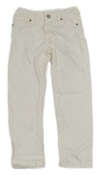 Bílé slim fit rifle ZARA